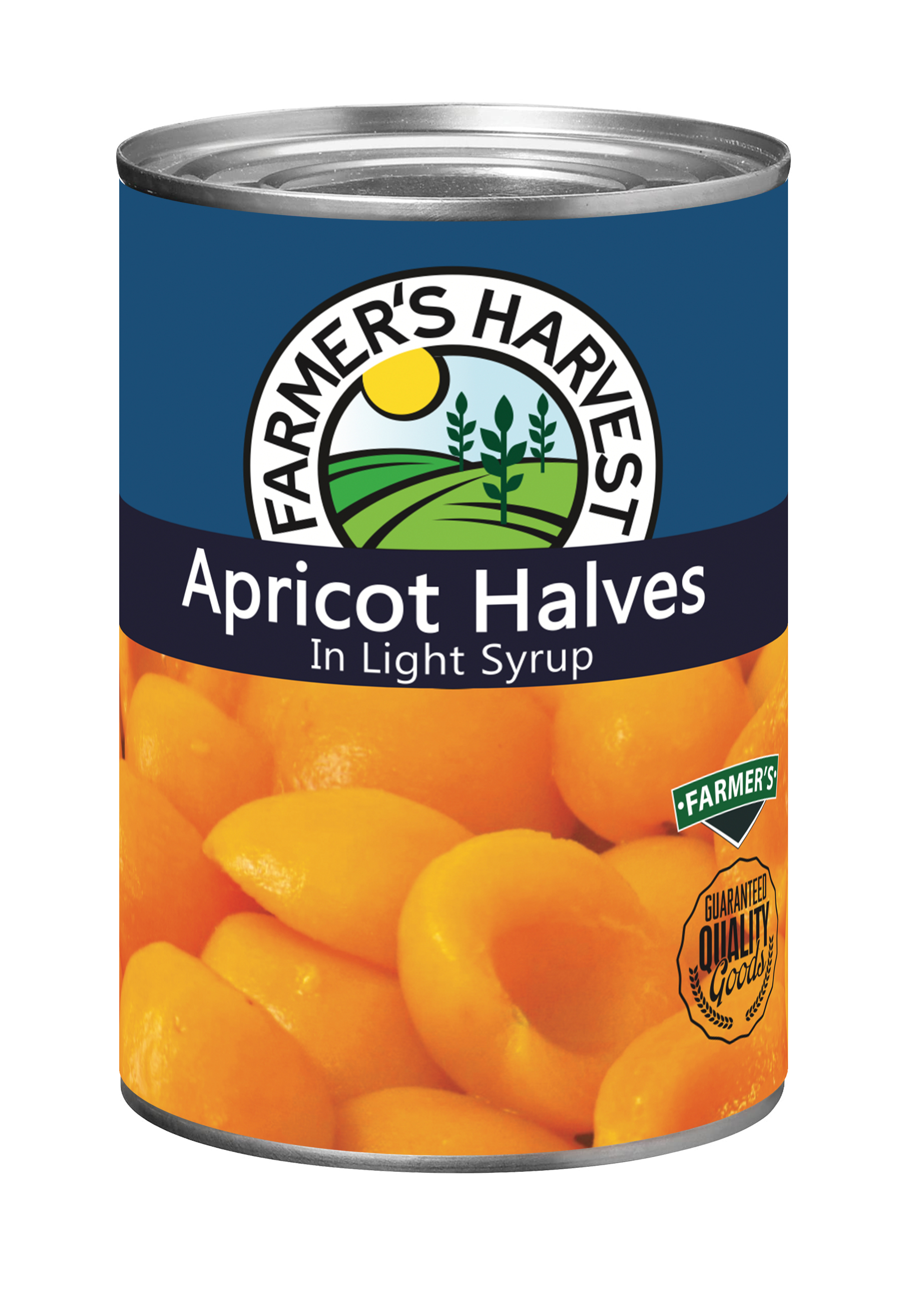 FARMERS HARVEST Apricot Halves 410g