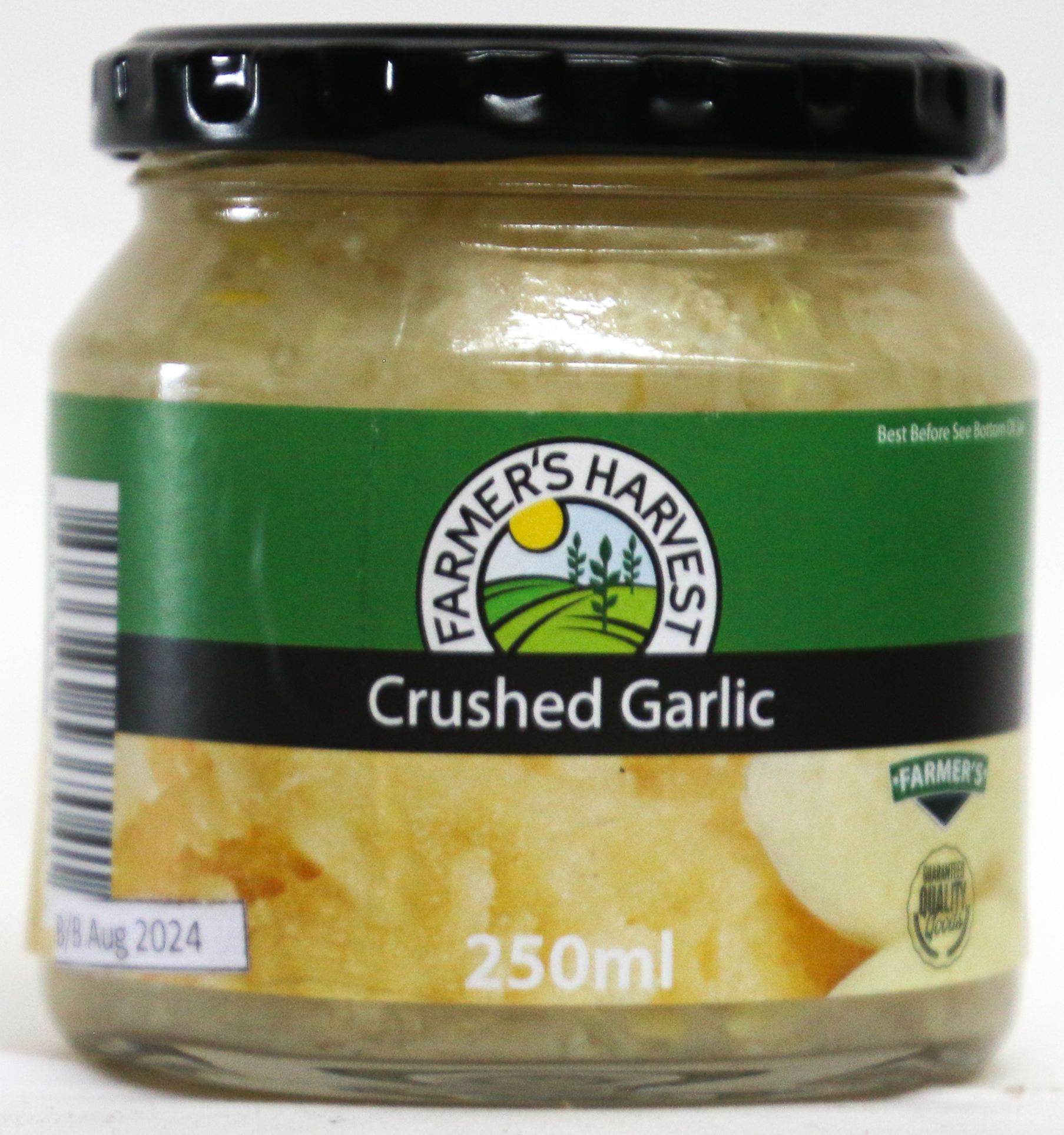 FARMERS HARVEST Garlic Crushed 250ml x 12