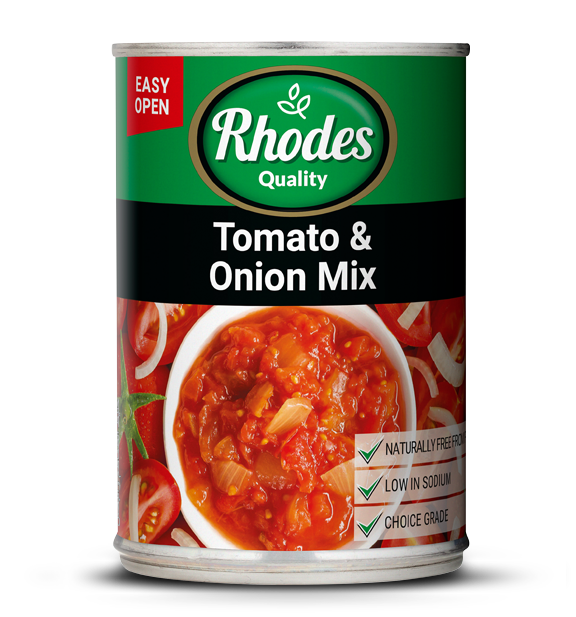 RHODES Tomato & Onion Mix 410g