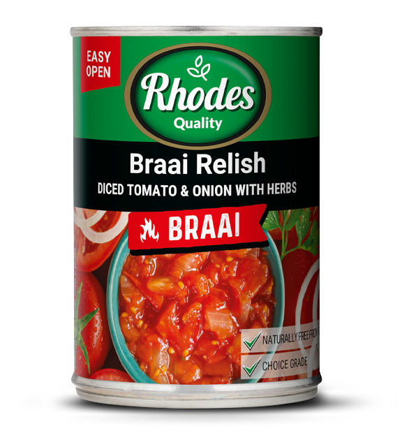 RHODES Tomato Braai Relish 410g x 12