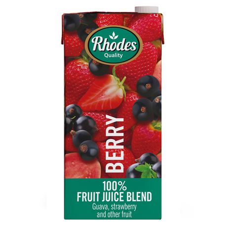 RHODES 100% Fruit Juice - Berry 1lt x 12