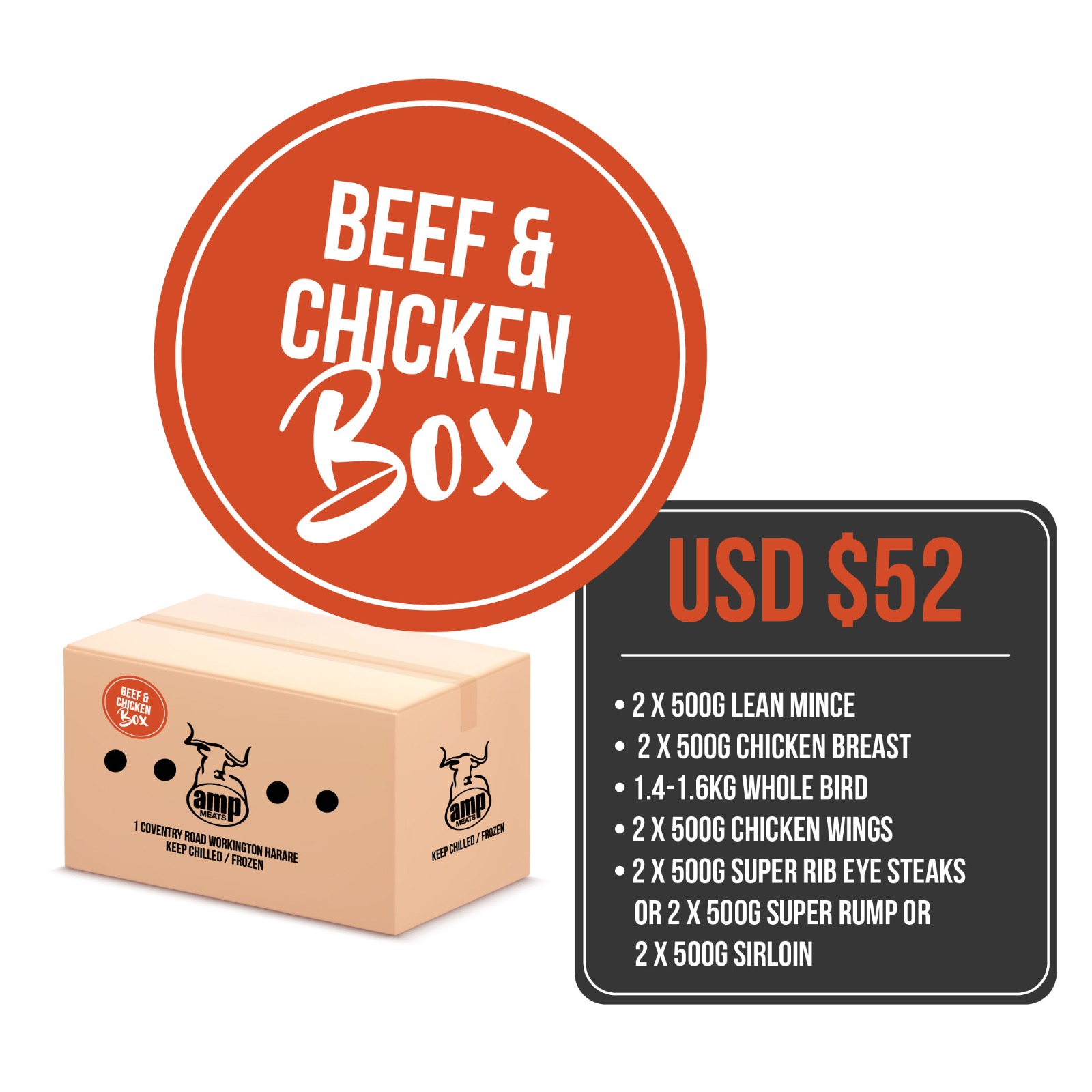BEEF & CHICKEN BOX