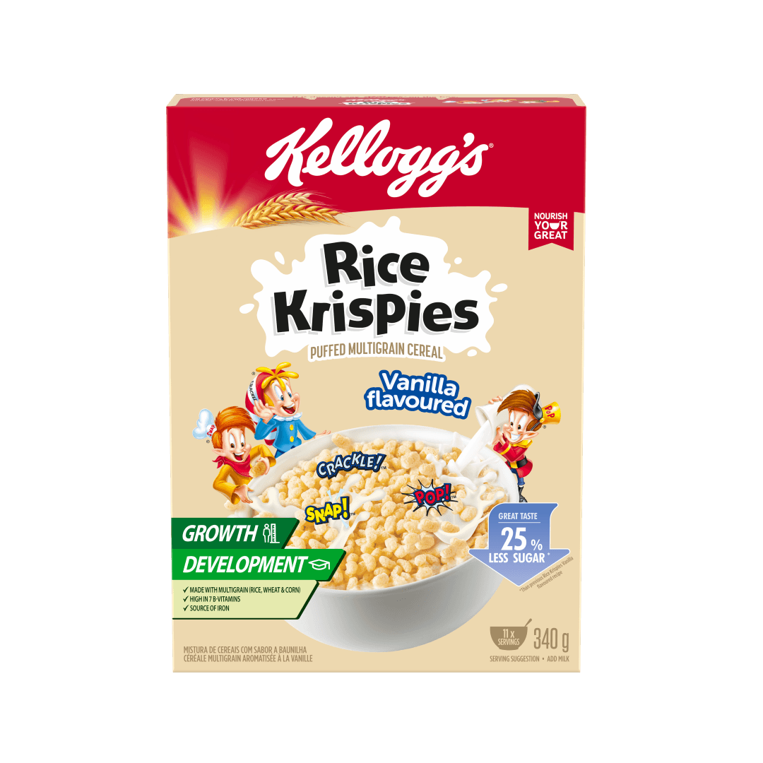 KELLOGG'S Rice Krispies - Vanilla 340g
