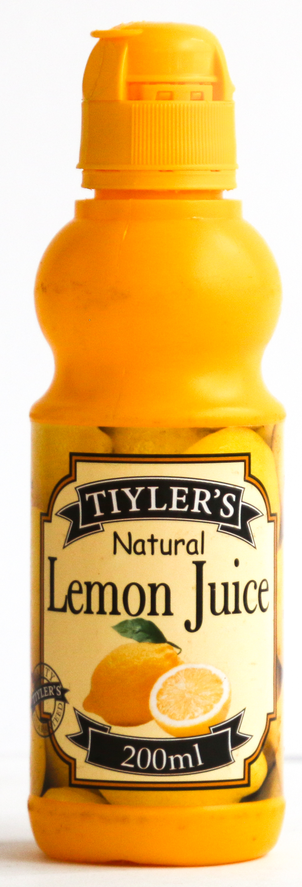 TIYLERS Natural Lemon Juice 200ml x 18