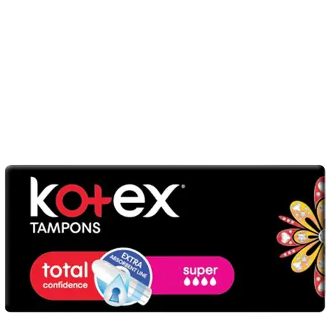 Kotex Tampon Super 12s