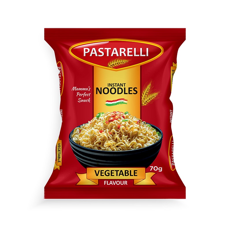 PASTARELLI Noodles Vegetable (70g x 5)
