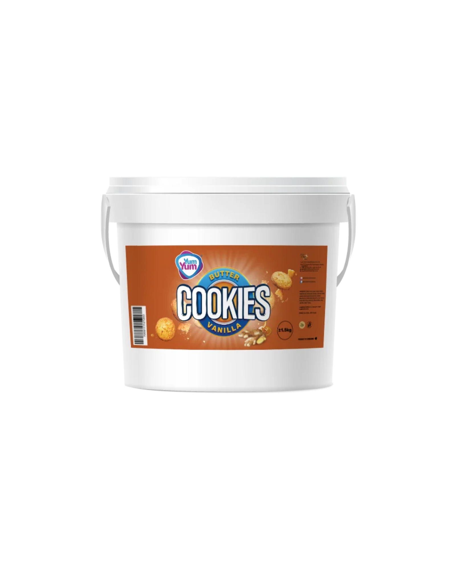 YUM YUM Cookie Bucket Golden Ginger 1.5kg
