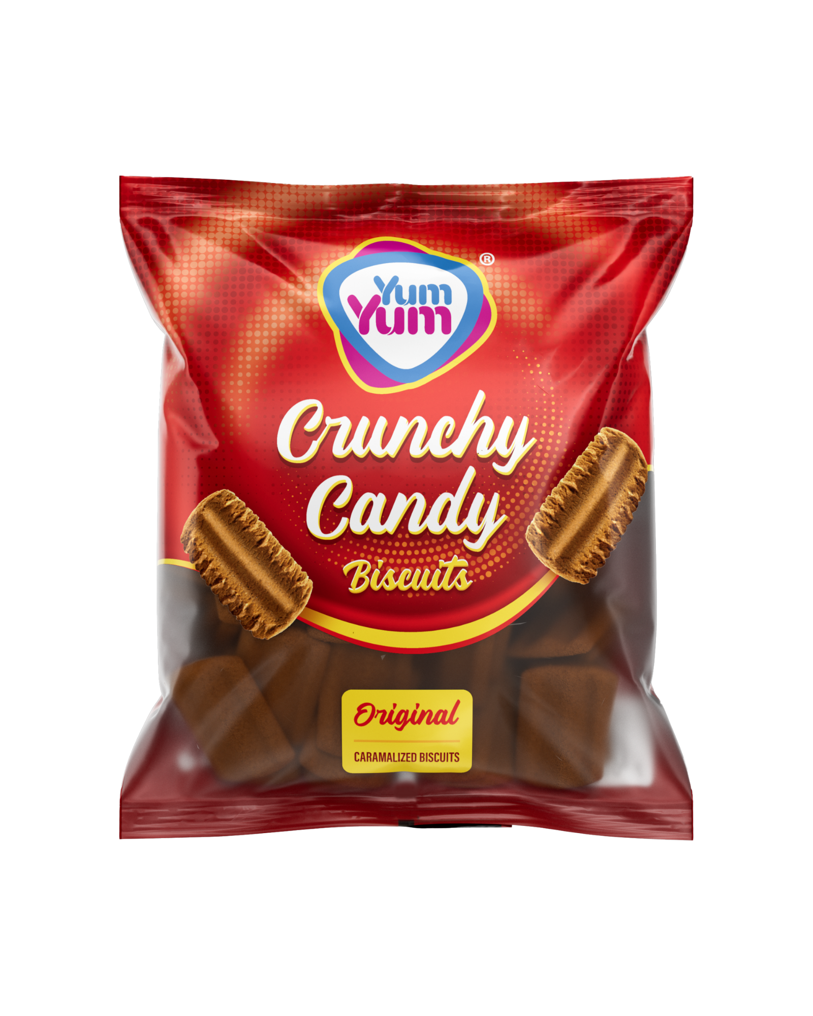 YUM YUM Crunchy Candy Original 135g