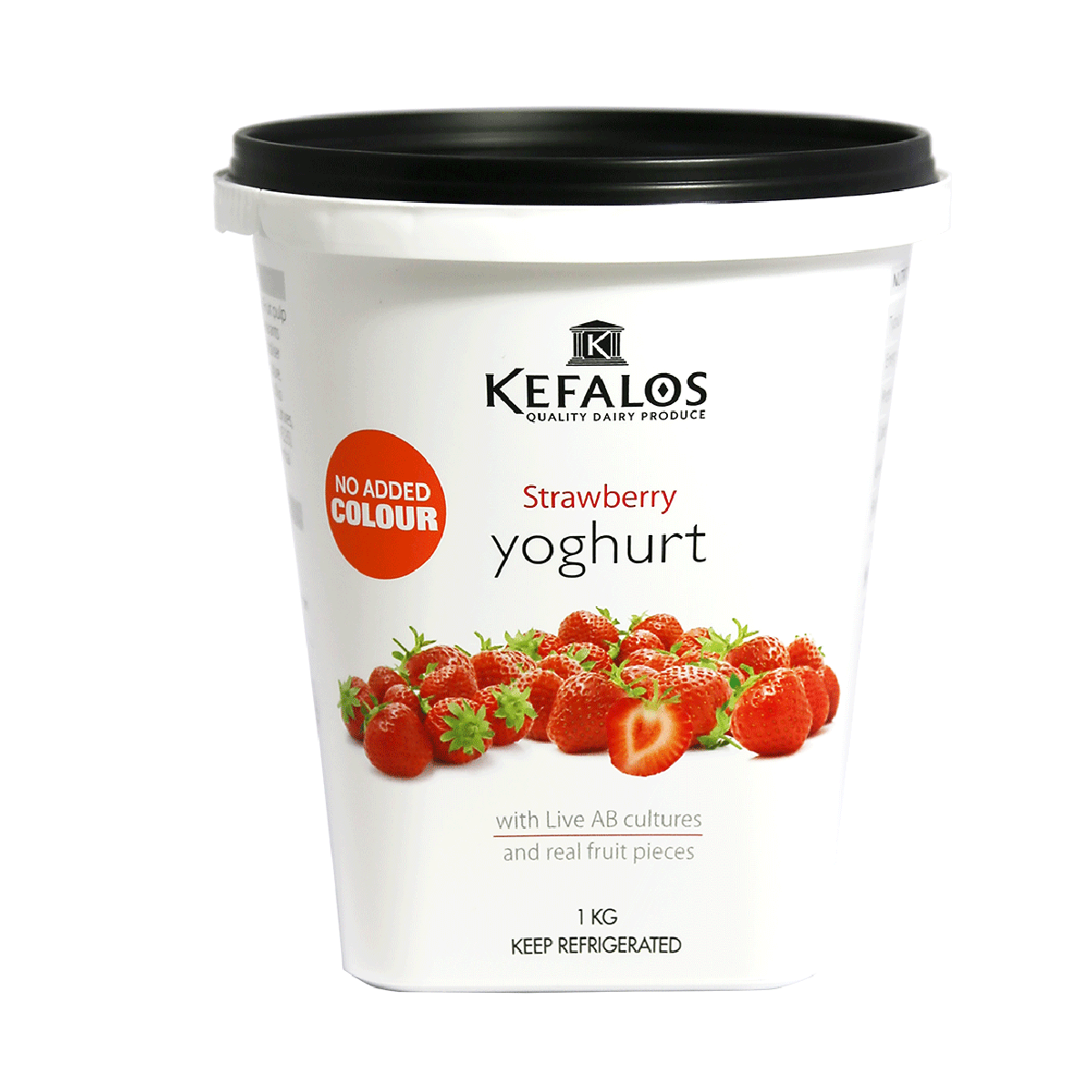 KEFALOS Strawberry Fruit Yoghurt 1kg