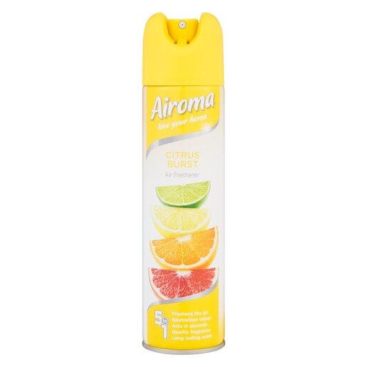 AIROMA Air Freshener - Citrus Burst 210g x 6