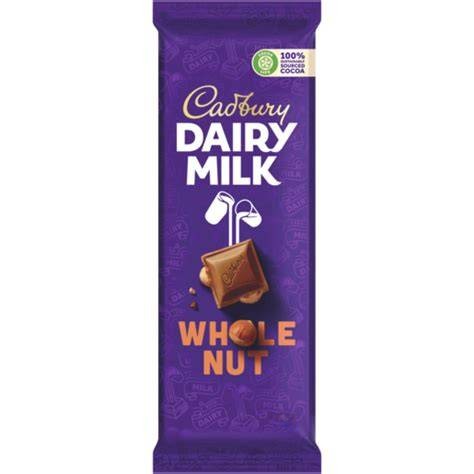 CADBURY Whole Nut Chocolate 75g