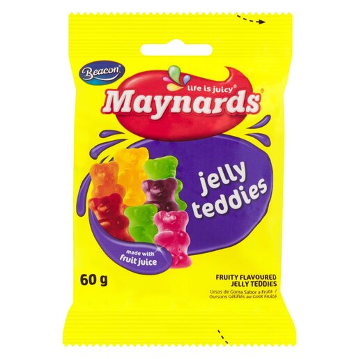 BEACON Maynards Mini Jelly Teddies 60g