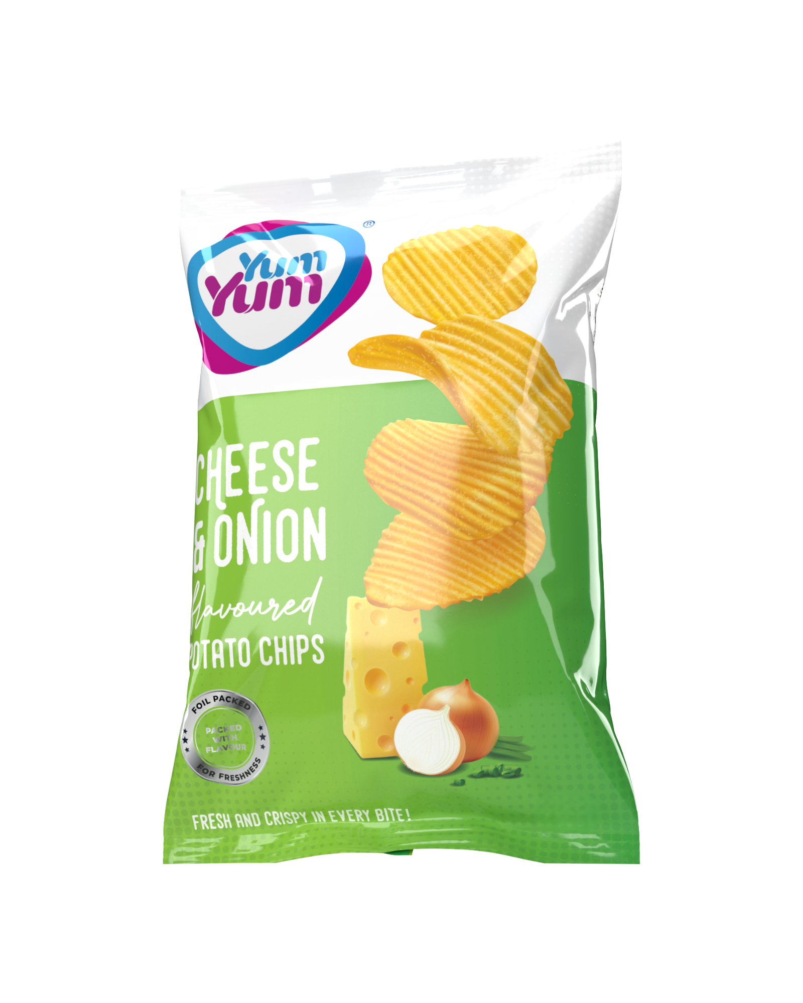 YUM YUM Potato Chips Cheese & Onion 30g