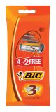 BIC 3 Blades Sensitive Razors 6's