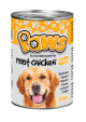 PAWS Dog Food Tin - Roast Chicken 420g x 12